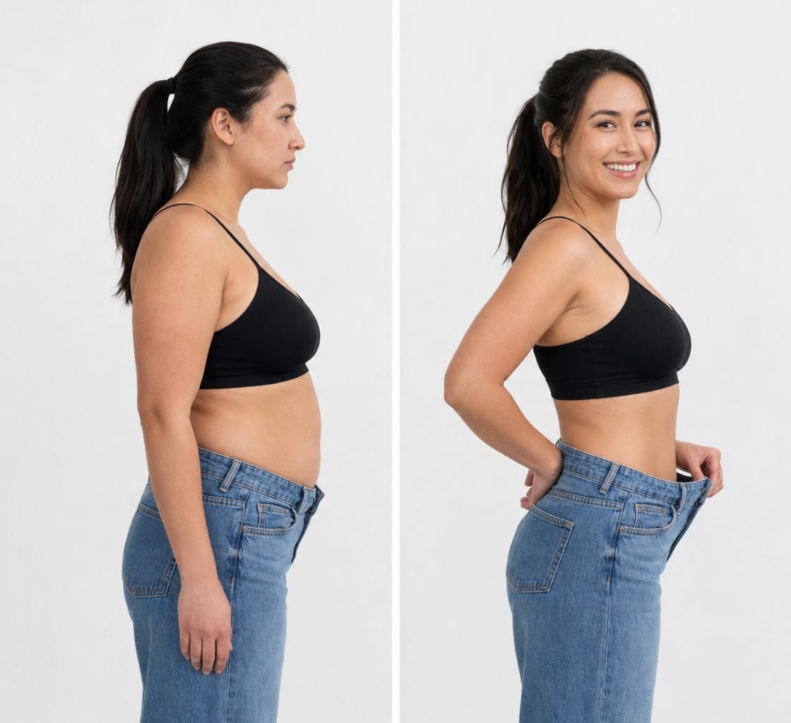 Member before and after