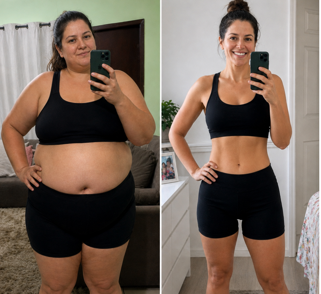 Member before and after