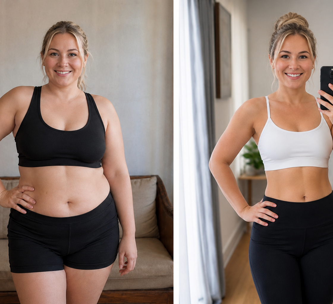 Member before and after